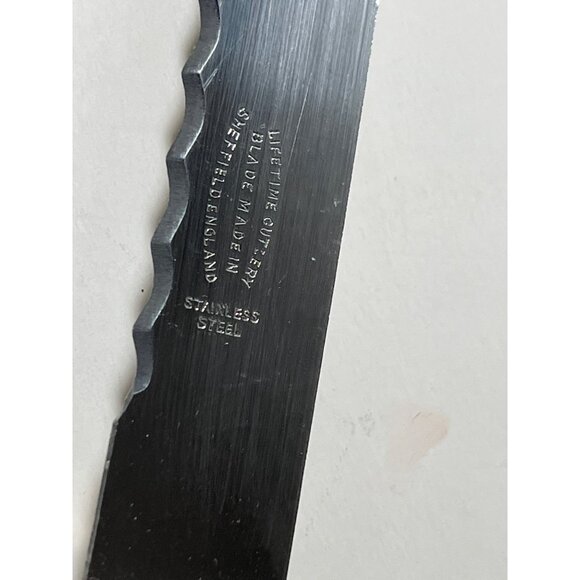 Vintage 1960’s Lifetime Cutlery Regent Sheffield England 18 Pcs Stainless Steel - Picture 7 of 7